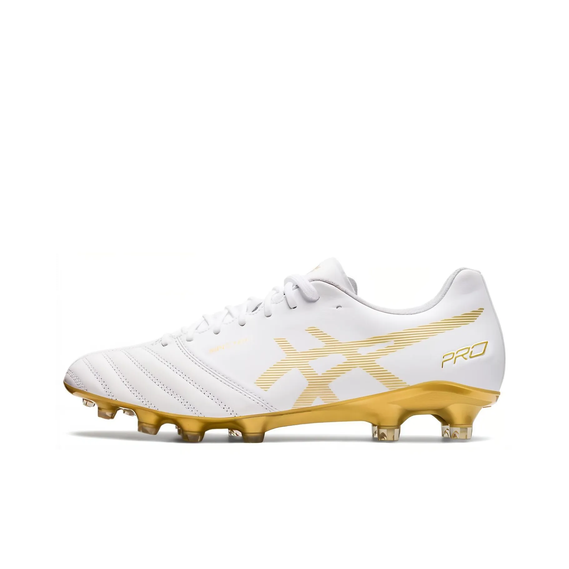 ASICS DS LIGHT X FLY Pro Футбольные бутсы Мужские Белый Золото