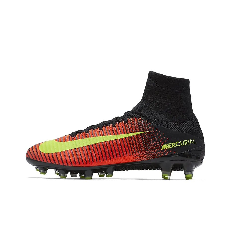 Nike Mercurial Superfly 5 AG Искусственная трава Амортизация Противоскользящие Устойчивые к истиранию Футбольные бутсы