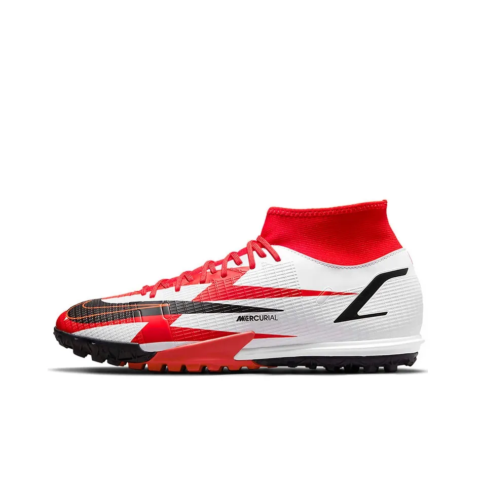 Nike Mercurial Superfly 8 tf Шипы Амортизация Противоскользящий Устойчивый к истиранию