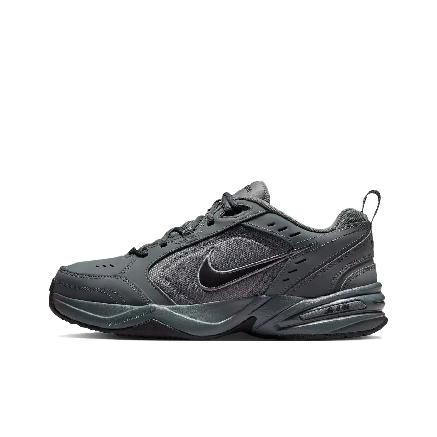 Nike Air King 4 Текстиль Кожа Повседневная Обувь Мужская Серый