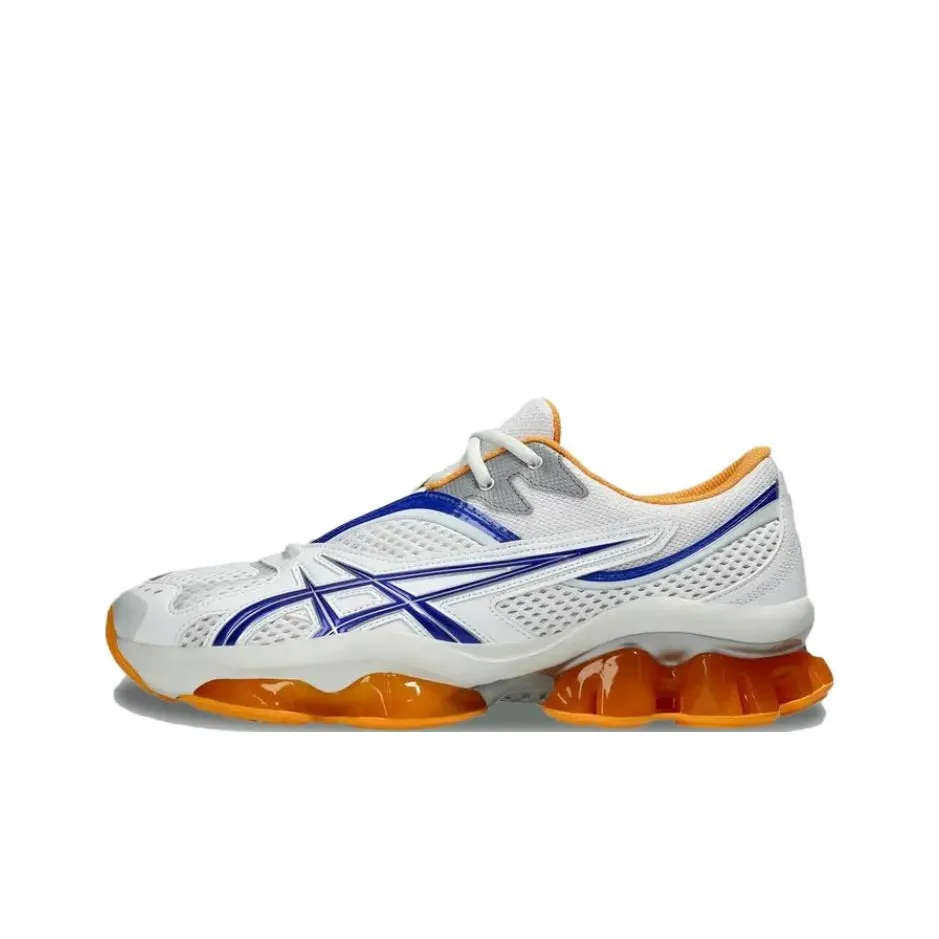 Kiko Kostadinov x Asics Гель Quantum Zientzia Сетка Низкий Топ Повседневная Обувь Мужская Белый Синий