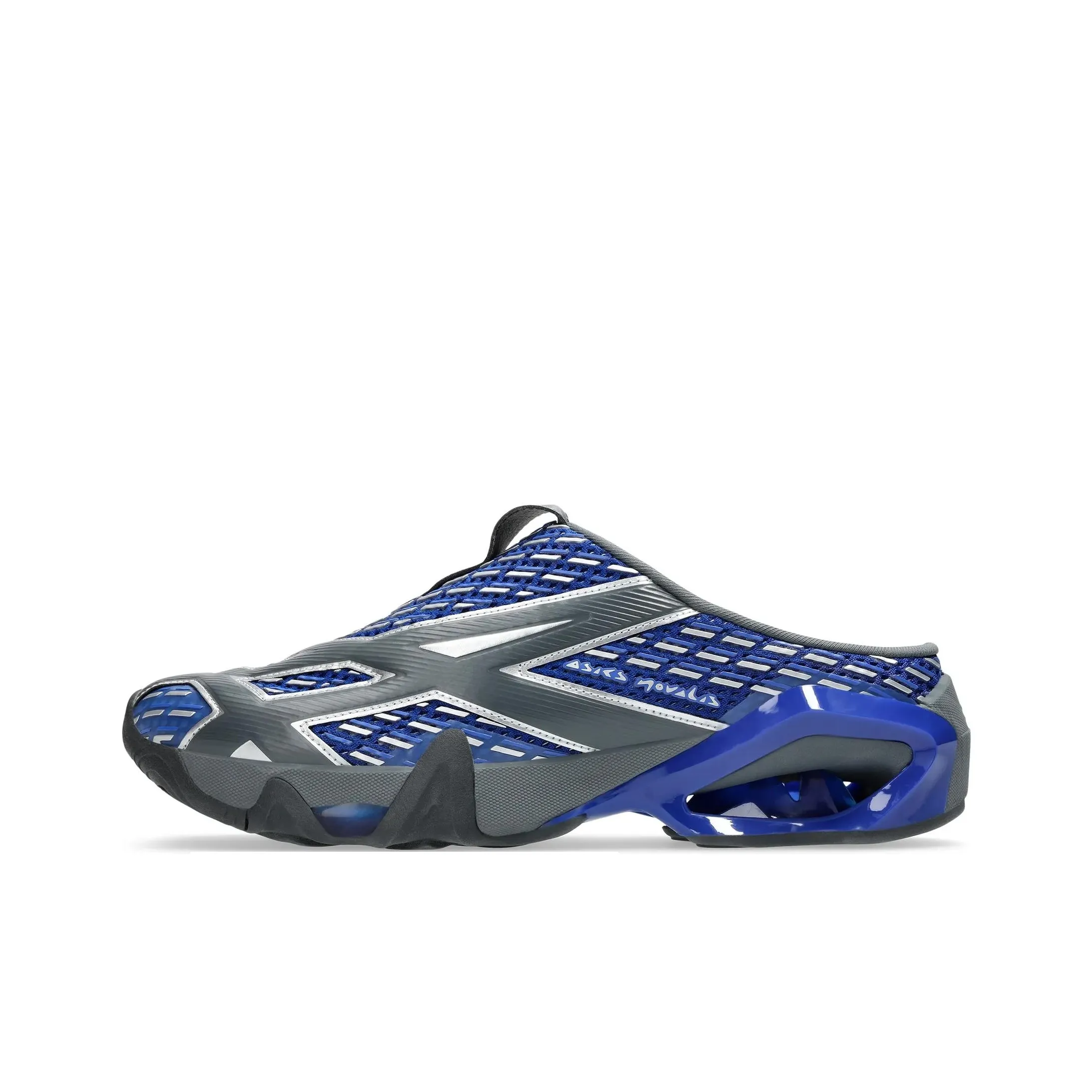 Kiko Kostadinov x ASICS NOVALIS Устойчивая к истиранию Низкая Повседневная Обувь Унисекс Синие Серые