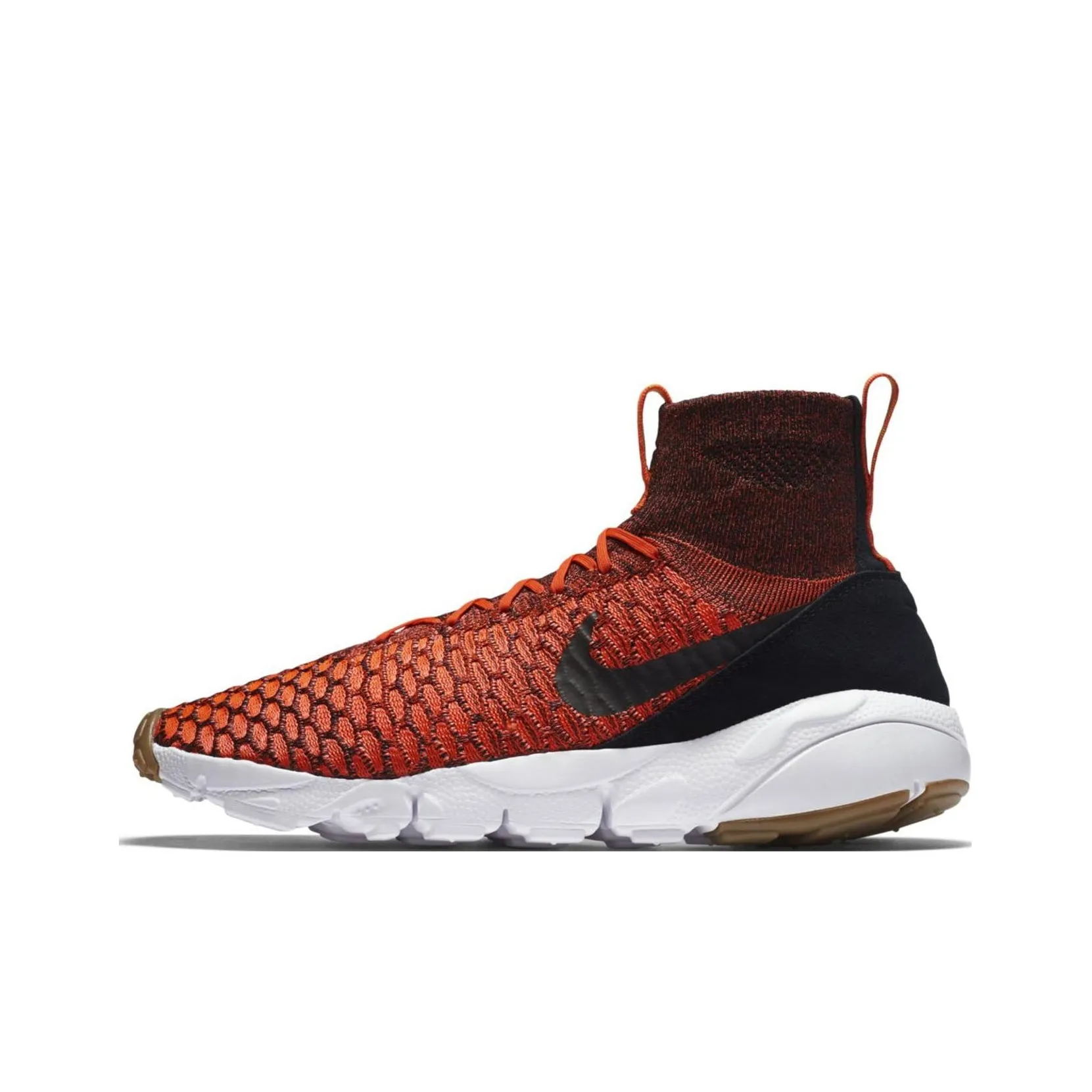 Nike Footscape Magista Нескользящий Легкий MID Повседневная Обувь Мужская Красная