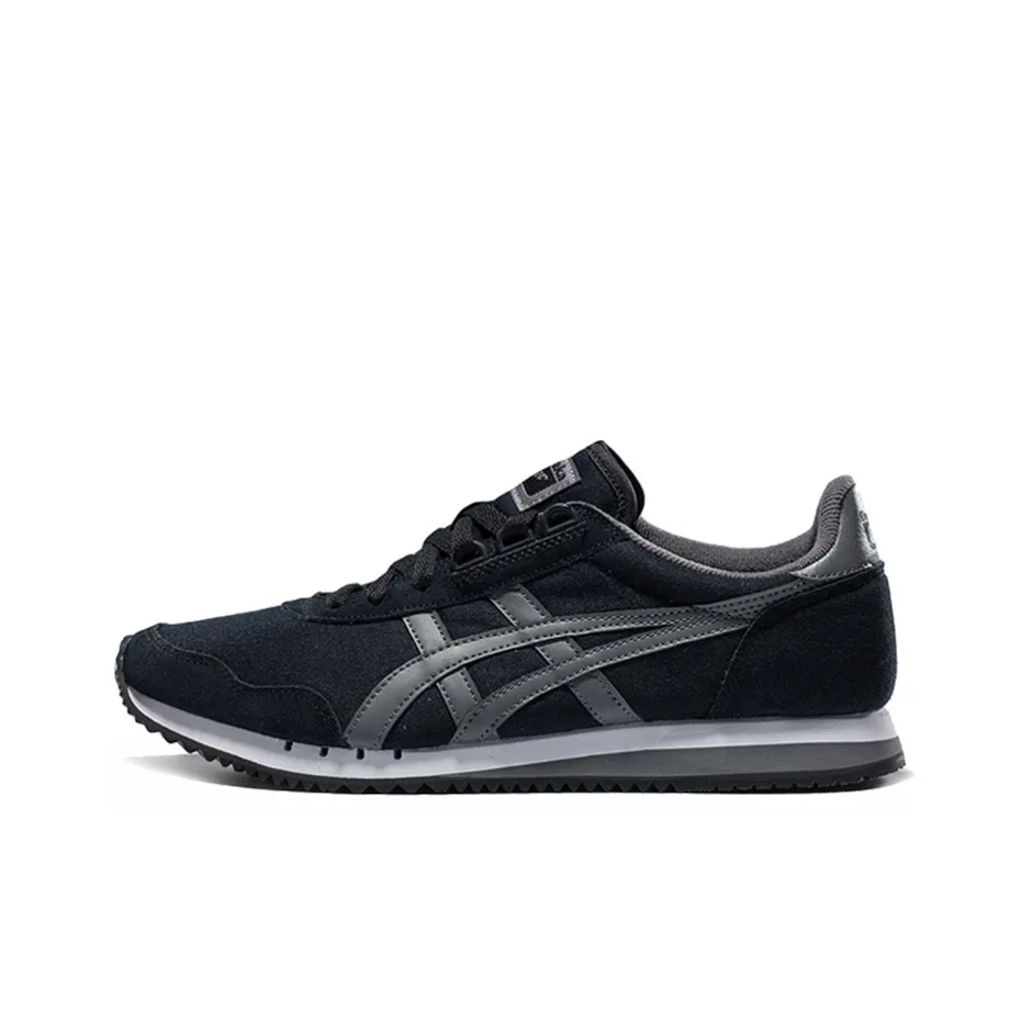 Onitsuka Tiger Dualio Текстиль Спил Замша Амортизация Противоскользящий Устойчивый к Износу Низкий Топ