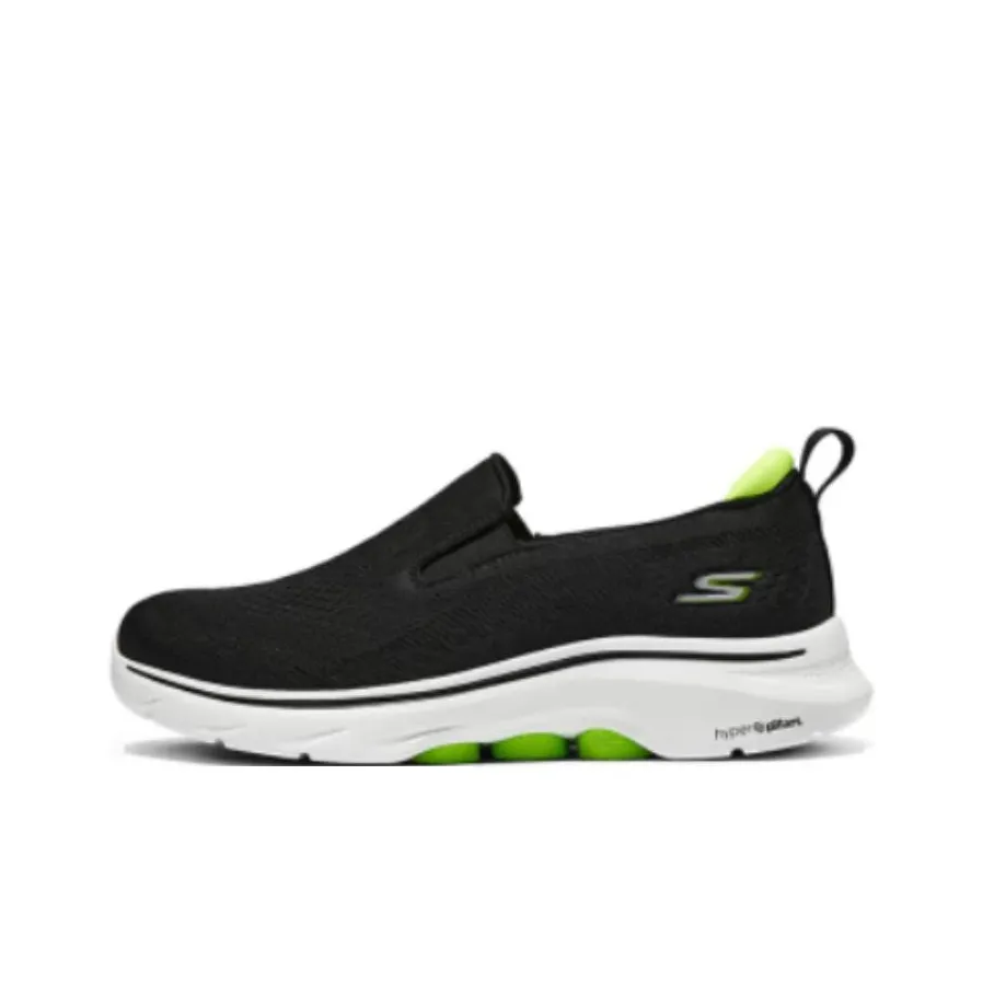 Skechers GO WALK 7 Комфортная Низкая Повседневная Обувь Мужская Черно-Белая