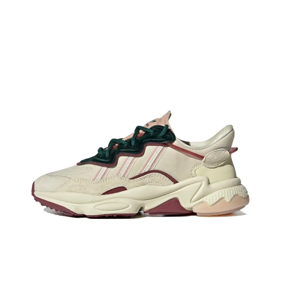 Adidas Originals Ozweego Кожа Амортизация Противоскользящая Устойчивая к истиранию Низкий верх Повседневная обувь