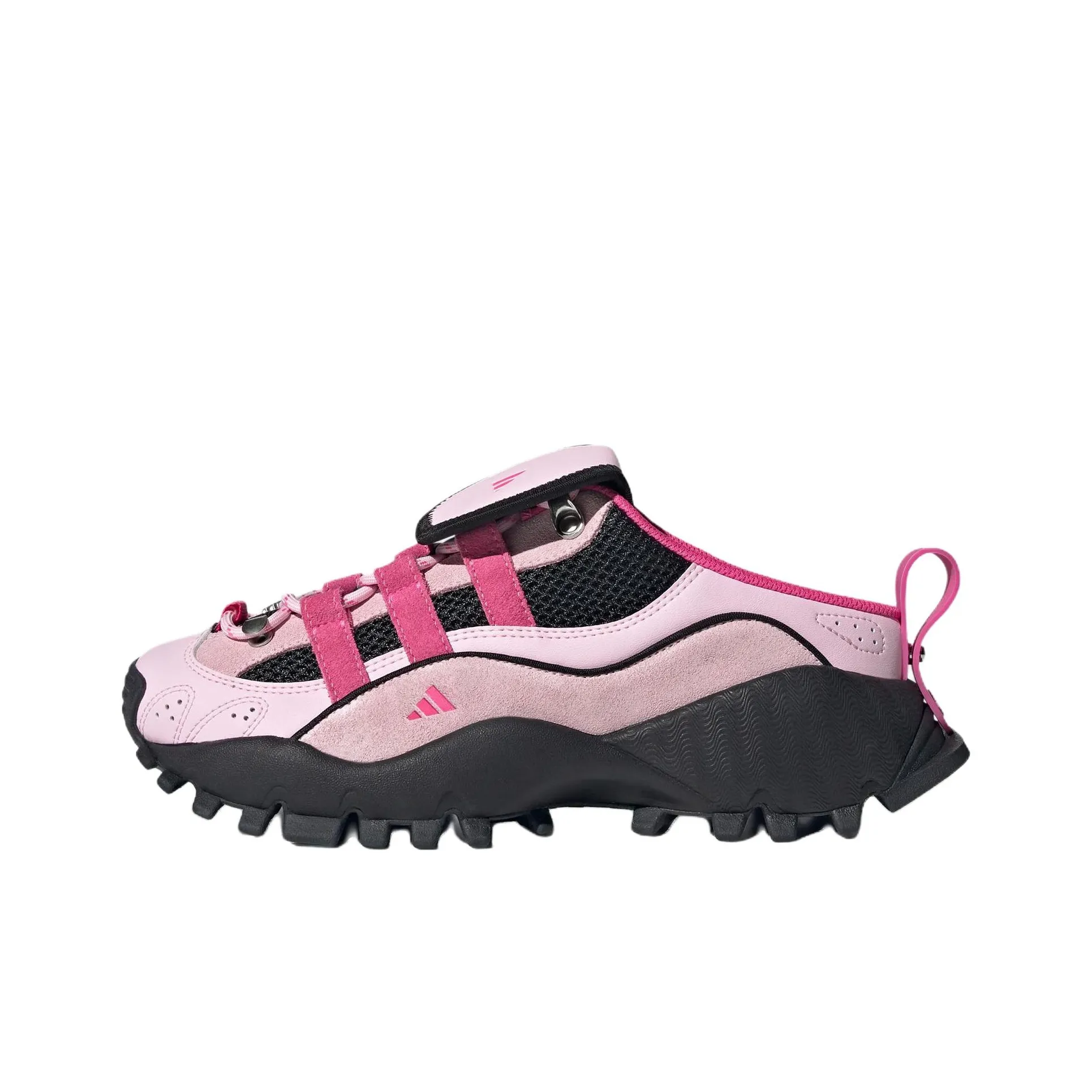 Adidas SEEULATER MULE Ткань Противоскользящая Устойчивая к истиранию Низкий Верх Повседневная Обувь Женская