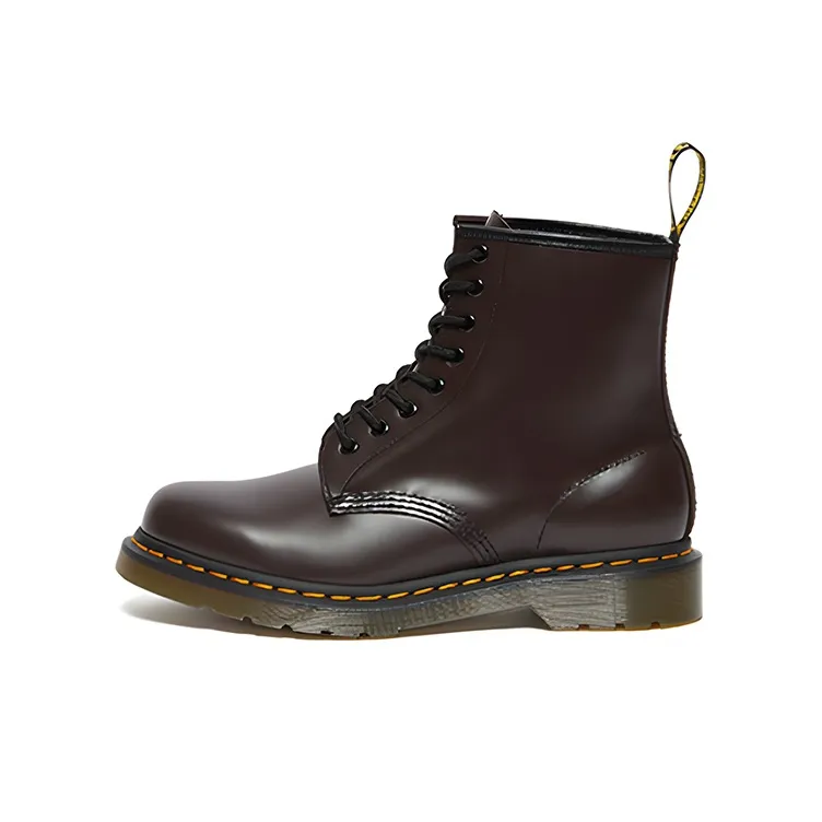 Dr.Martens 15,5cm Армейские ботинки Унисекс Темно-красный