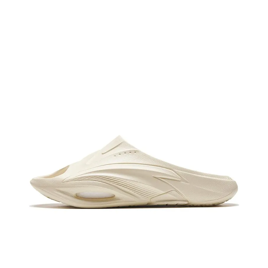 ANTA Nitrogen Bubbles Slide Slippers Men Beige