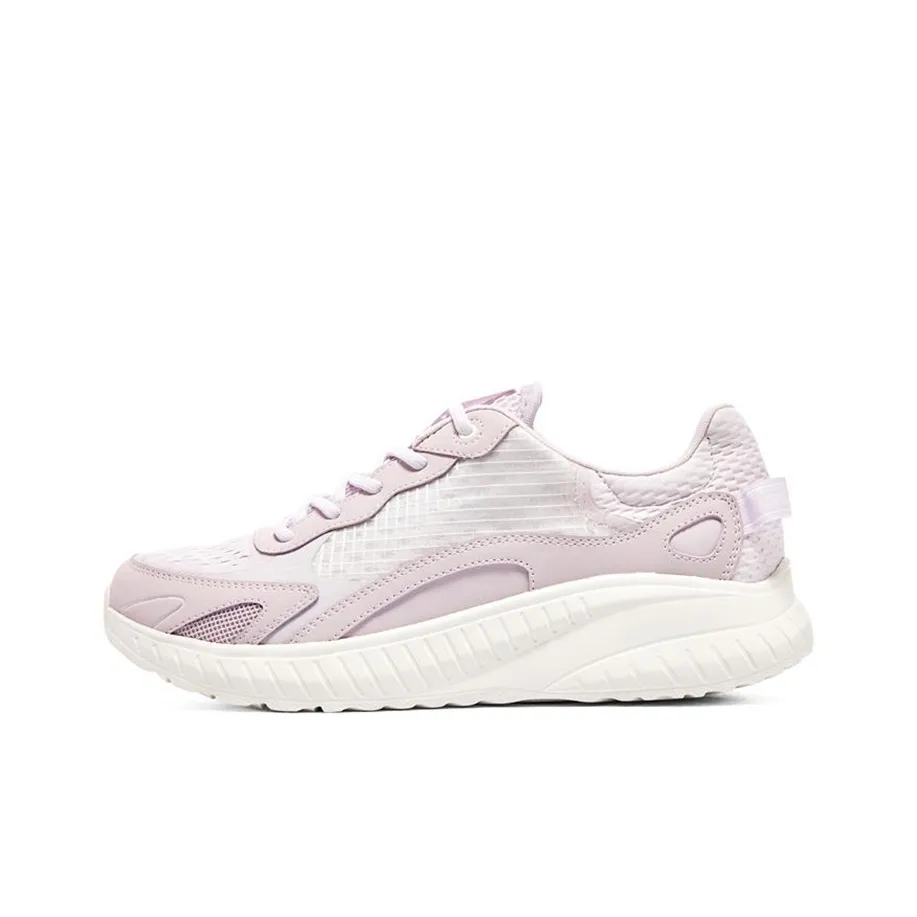 Skechers BOBS SQUAD CHAOS Squad CHAOS Сетка Текстиль Спортивный Низкий Топ Повседневная Обувь Женская Лаванда