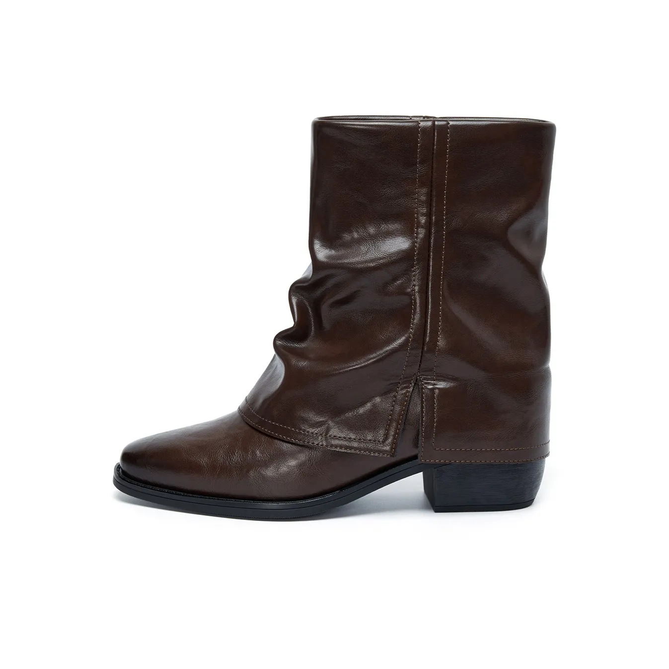 ELLE Western Cowboy Boot SLOUCHY Boot Женские 2025 Женские Ботинки