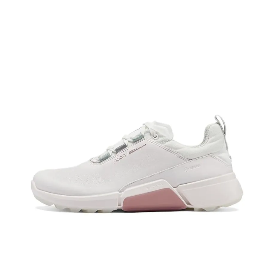 Ecco GOLF BIOM H4 GOLF Walker H4 Low Топ Спортивная Повседневная Обувь Женская Розовая Белая