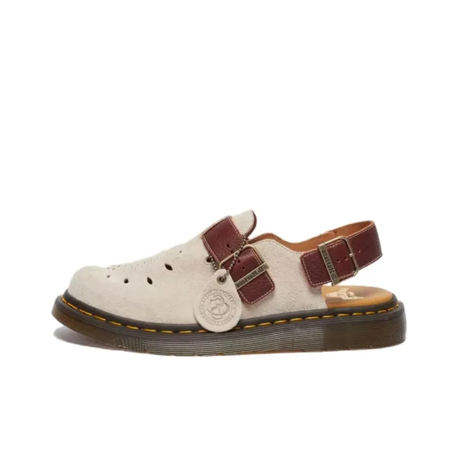 Dr.Martens Низкие кеды Повседневная обувь Унисекс Бежевый Коричневый