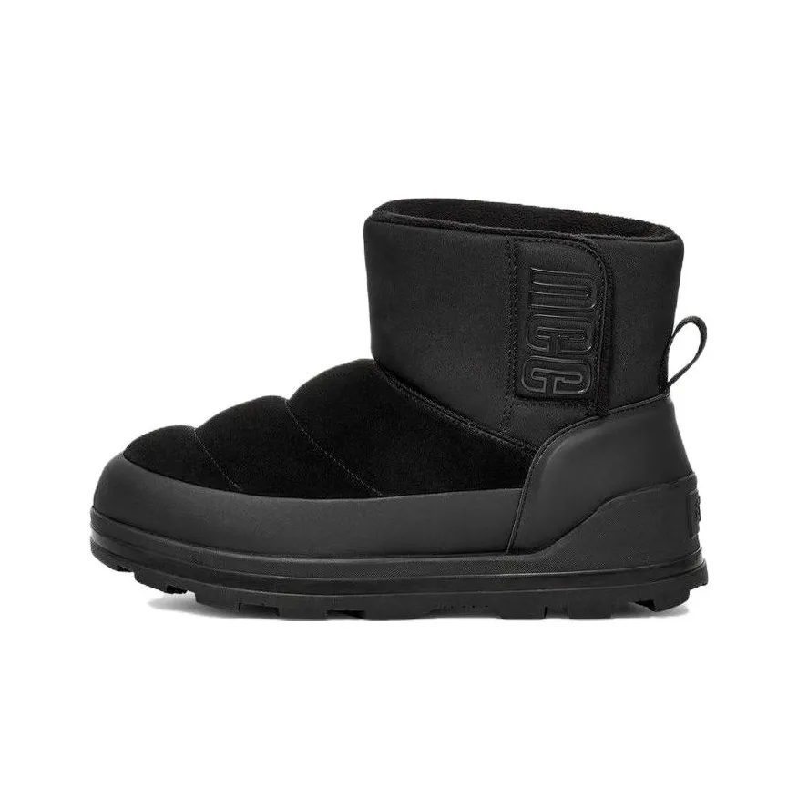 UGG CLASSIC MINI Термостойкие Короткие Снежные Ботинки Женские Черные