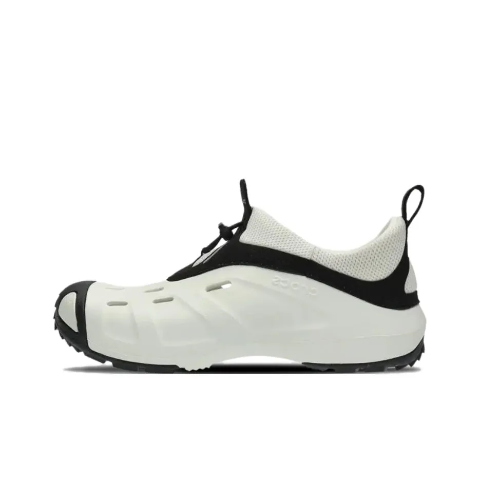 Crocs QUICK Trail Устойчивая к истиранию Низкая Повседневная Обувь Унисекс Черный Белый