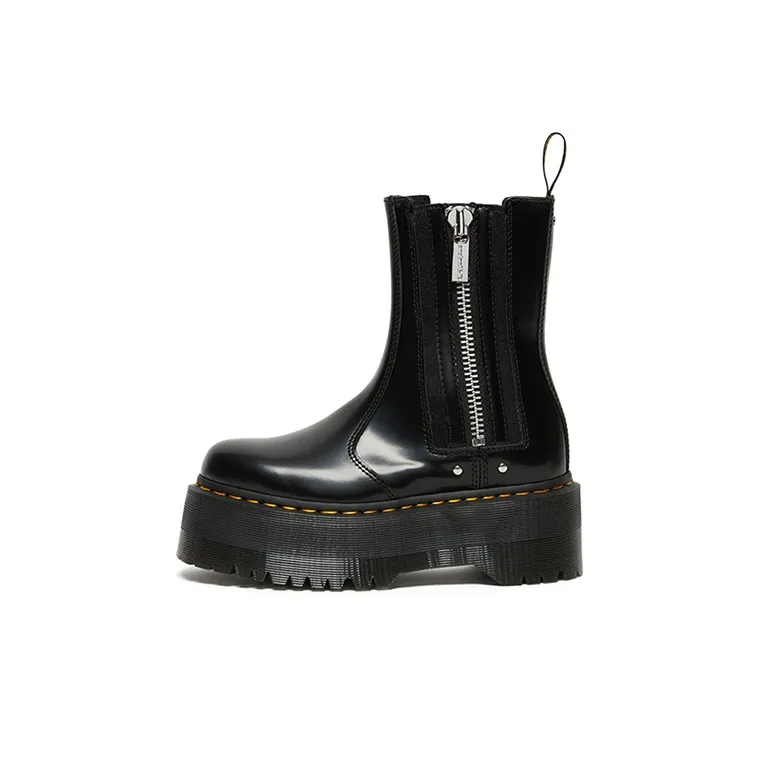 Dr.Martens 2976 MA Chelsea 7cm Женские Углерод Черный