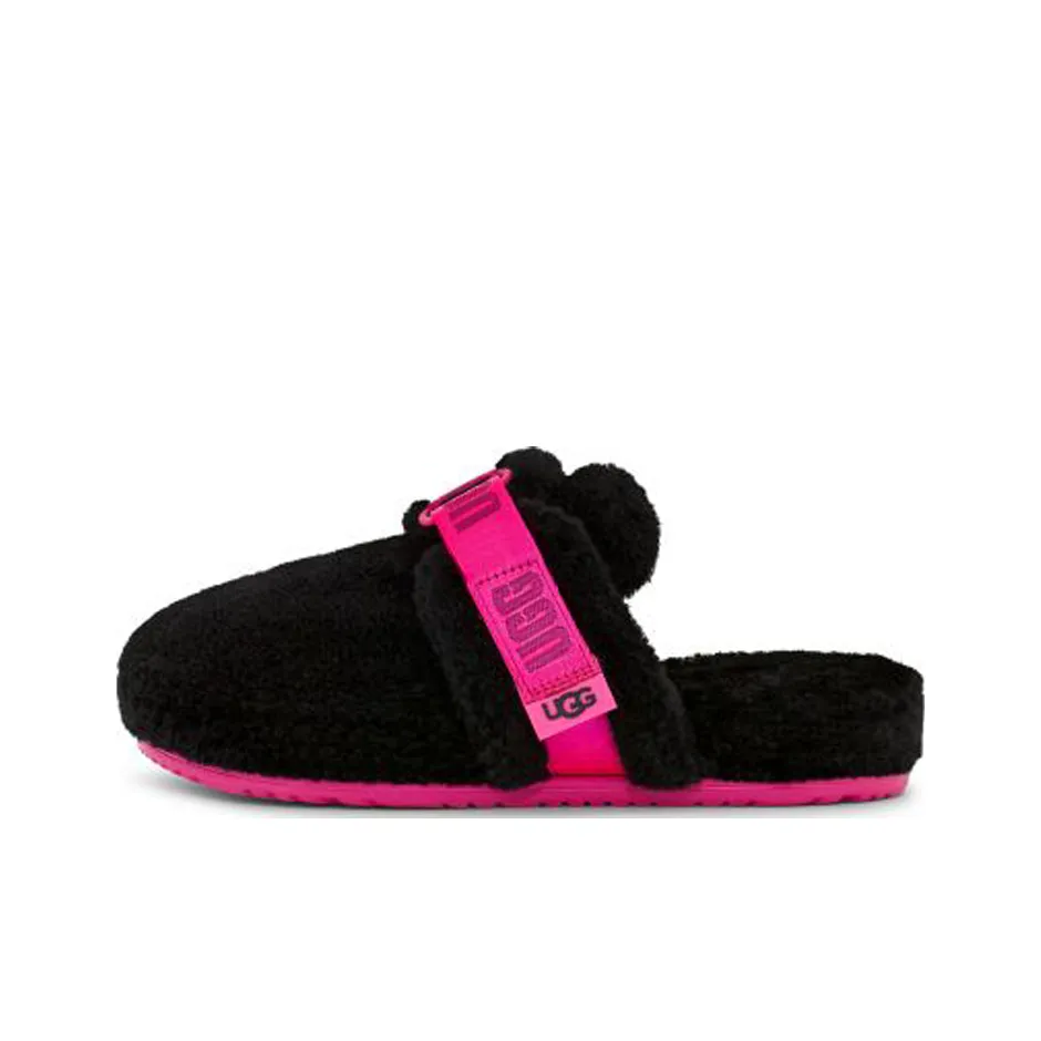 UGG Резиновая подошва Домашние тапочки Мужской Черный Розовый