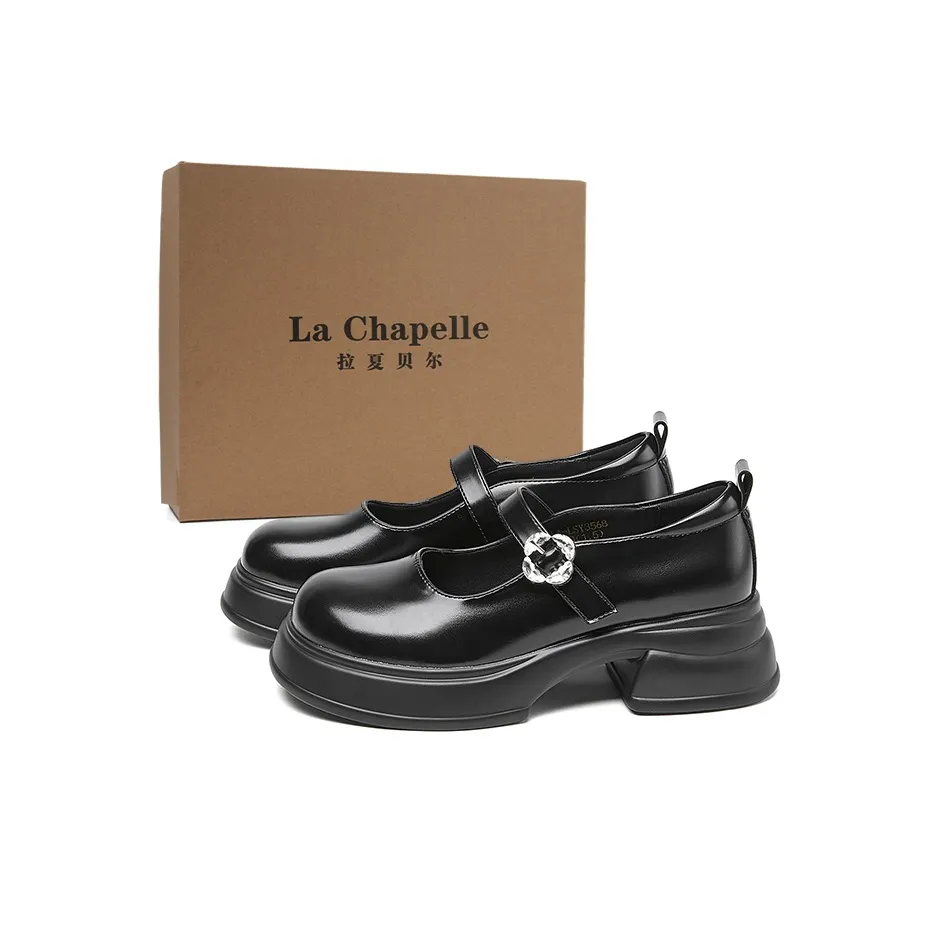 La Chapelle Mary Jane с грубым каблуком 4,5 см женские