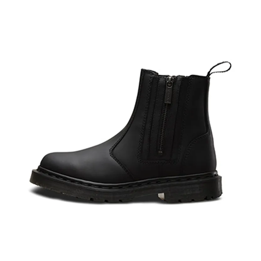 Dr.Martens 2976 Wintergrip ZIP Челси Армейские ботинки Женские Черные