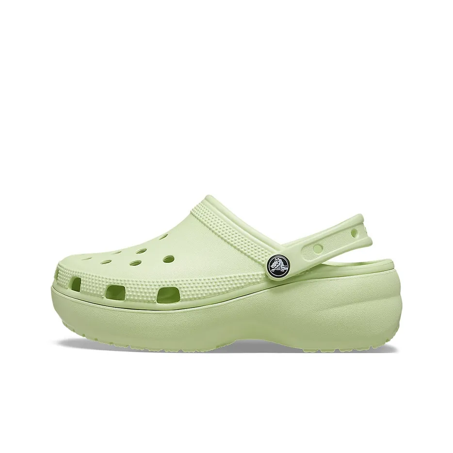 Crocs Classic Platform Clog Сабо Женские Mist Gray Green