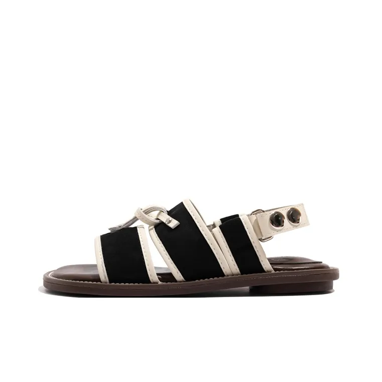 Old Meow Удобный и Универсальный Пляжные сандалии 1,6 см Женские Черный