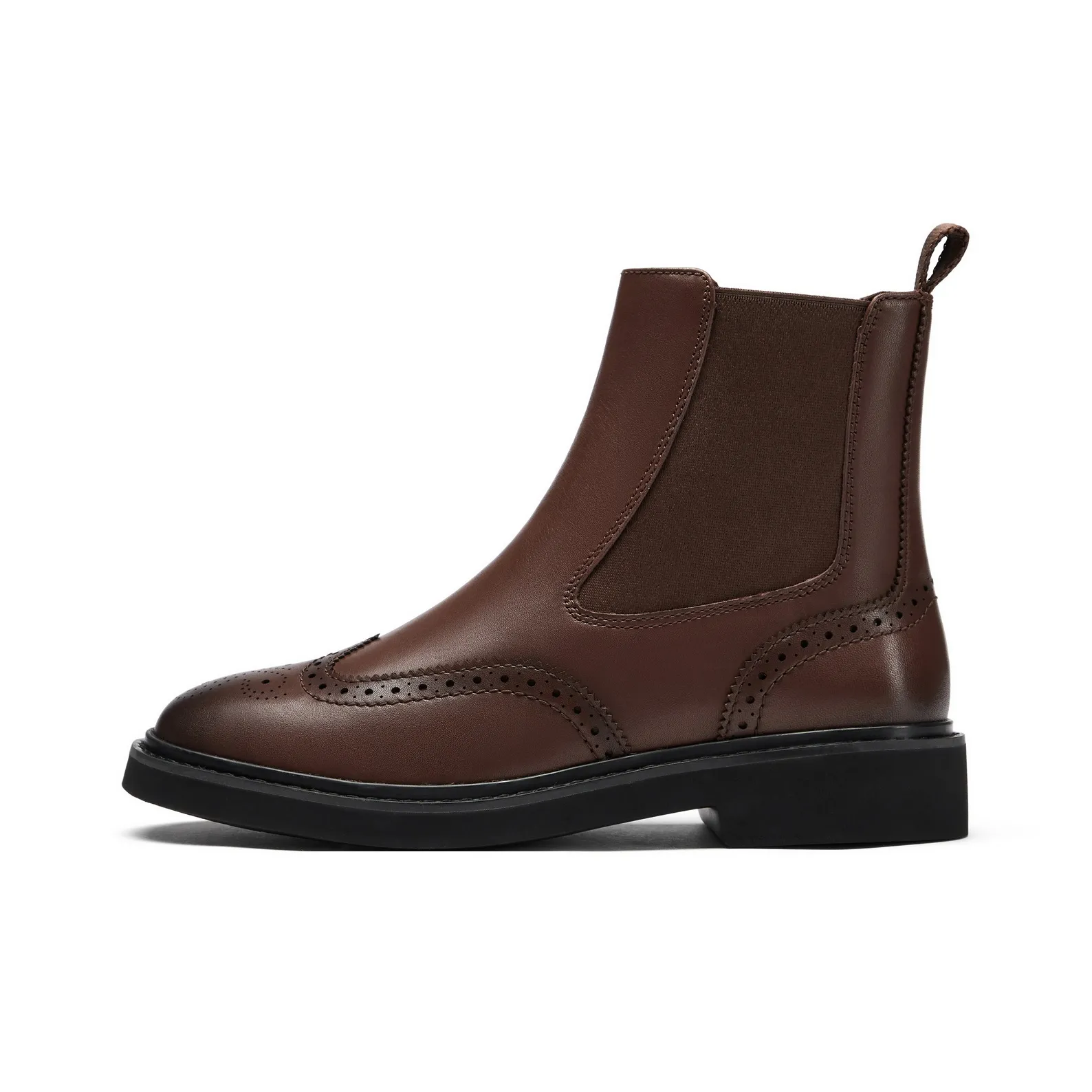 Clarks Коровья кожа Челси Женские Коричневый