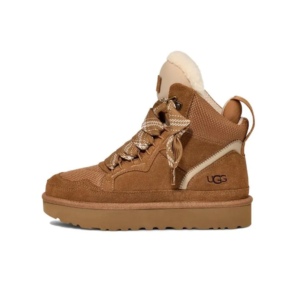 UGG Женские ботильоны каштанового цвета