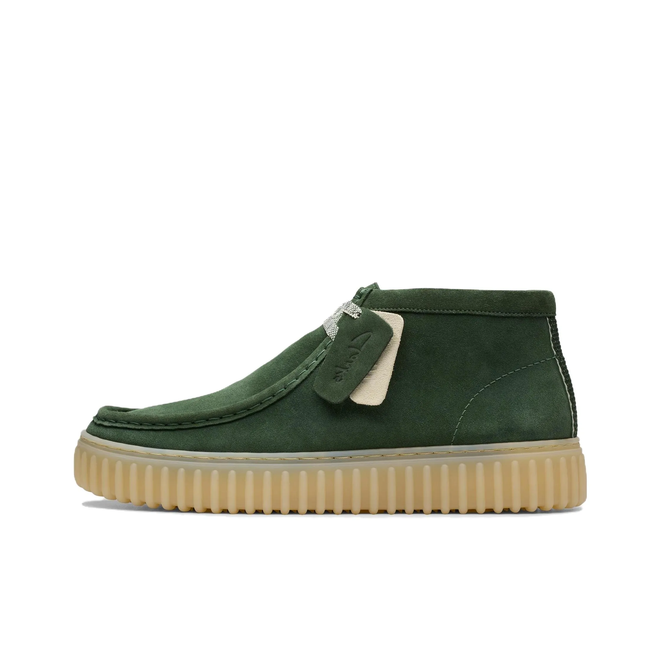Clarks Искусственная замша ботильоны мужские зеленые