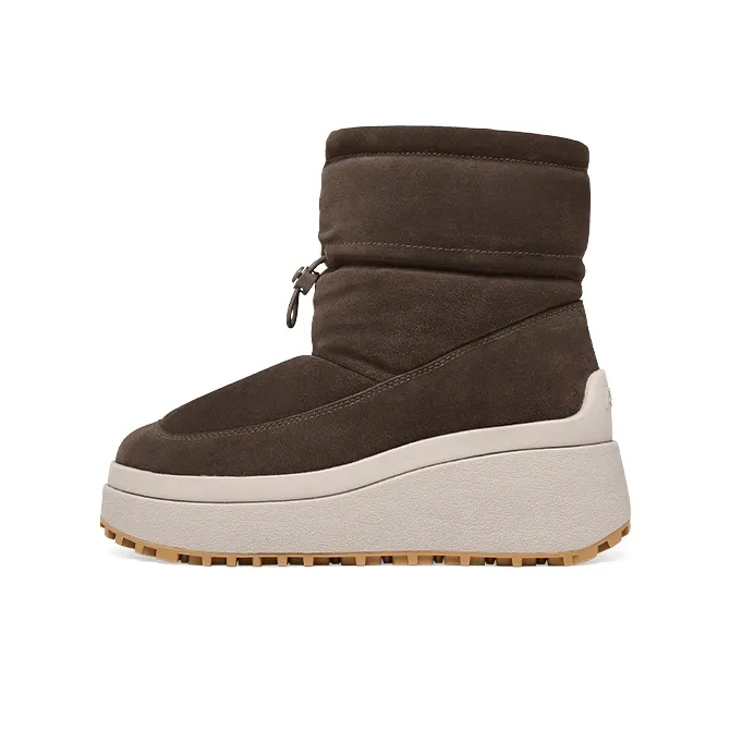 Пепельные сноубутсы женские