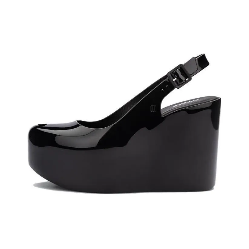 Melissa Пластик Резина Клин-каблук Высокие каблуки 11 см Женские