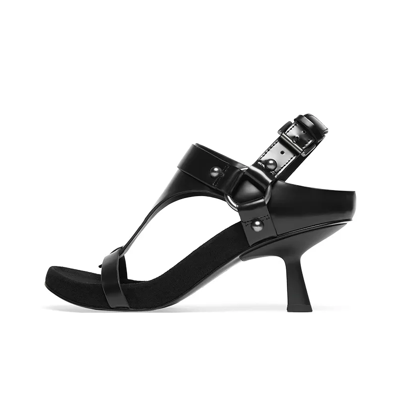 Пепельный One Ремень Сандалии Женские