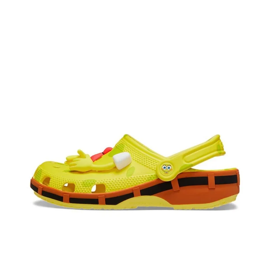 Crocs X SPONGEBOB SQUAREPANTS Сабо Унисекс Желтый