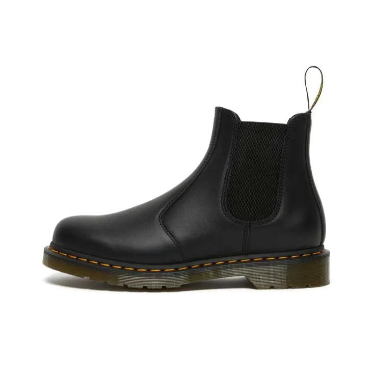 Dr.Martens Кожа Удобный Короткий Челси Унисекс Черный