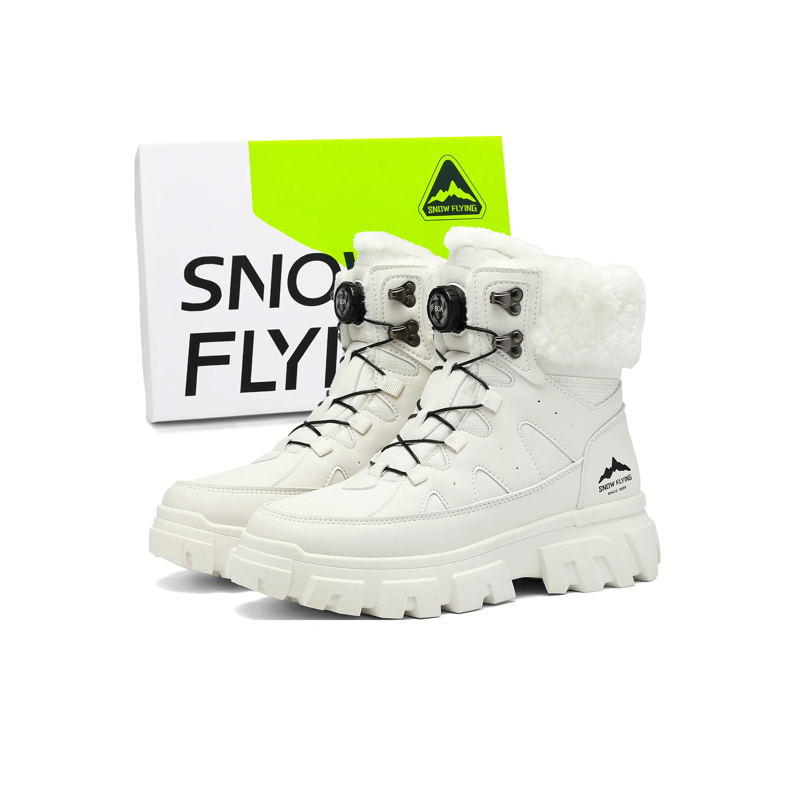 SNOW FLYING Зимняя коллекция тактических ботинок Короткие сноубутсы Унисекс
