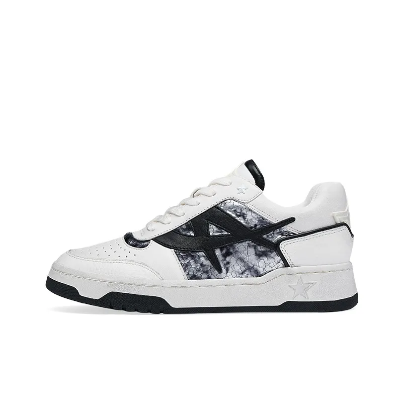 Пепельная коллекция Blake Платформа Скрытый клин Повседневная обувь Женская Белая Черная