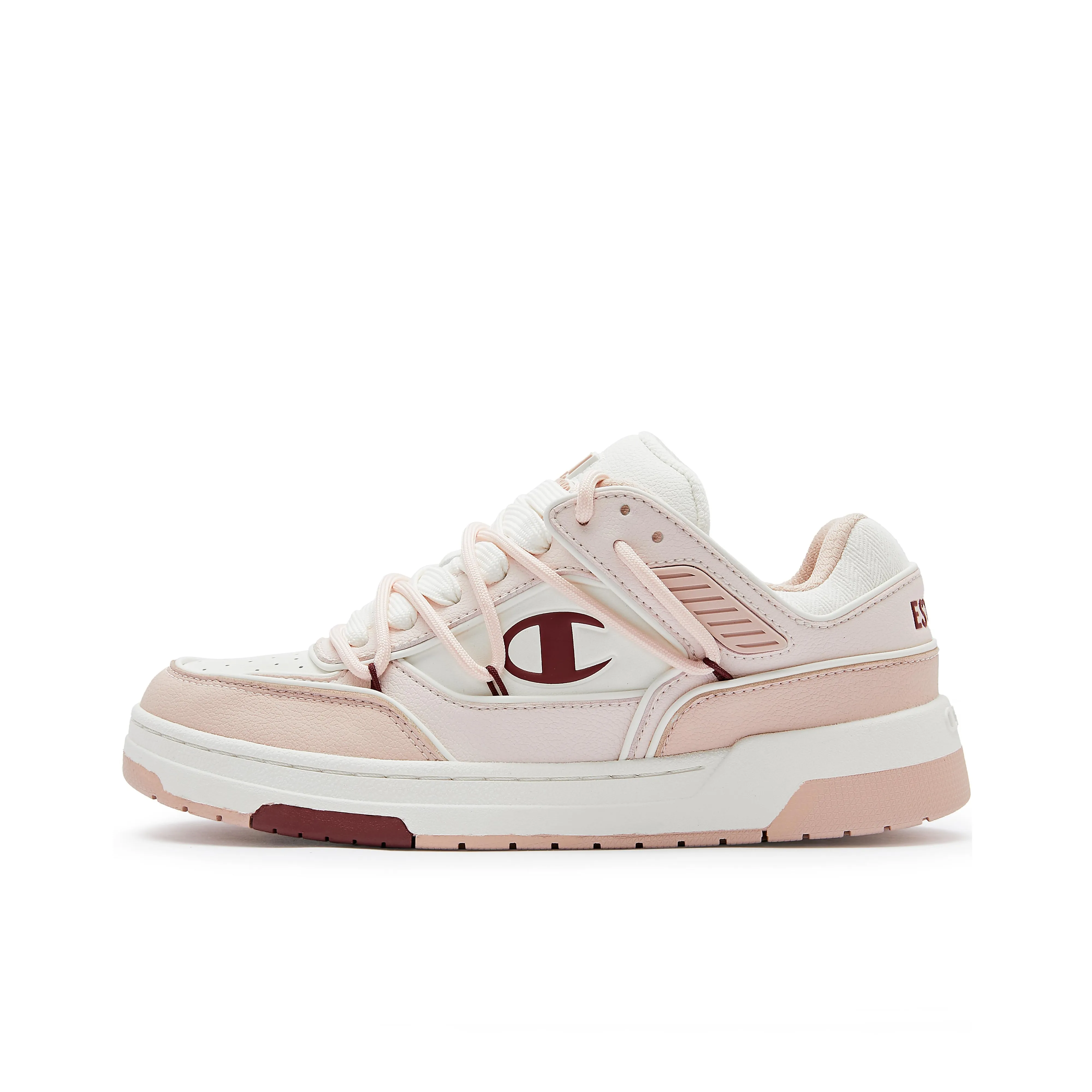 Champion Low Top Скейтборд Кроссовки Унисекс Розовые Белые