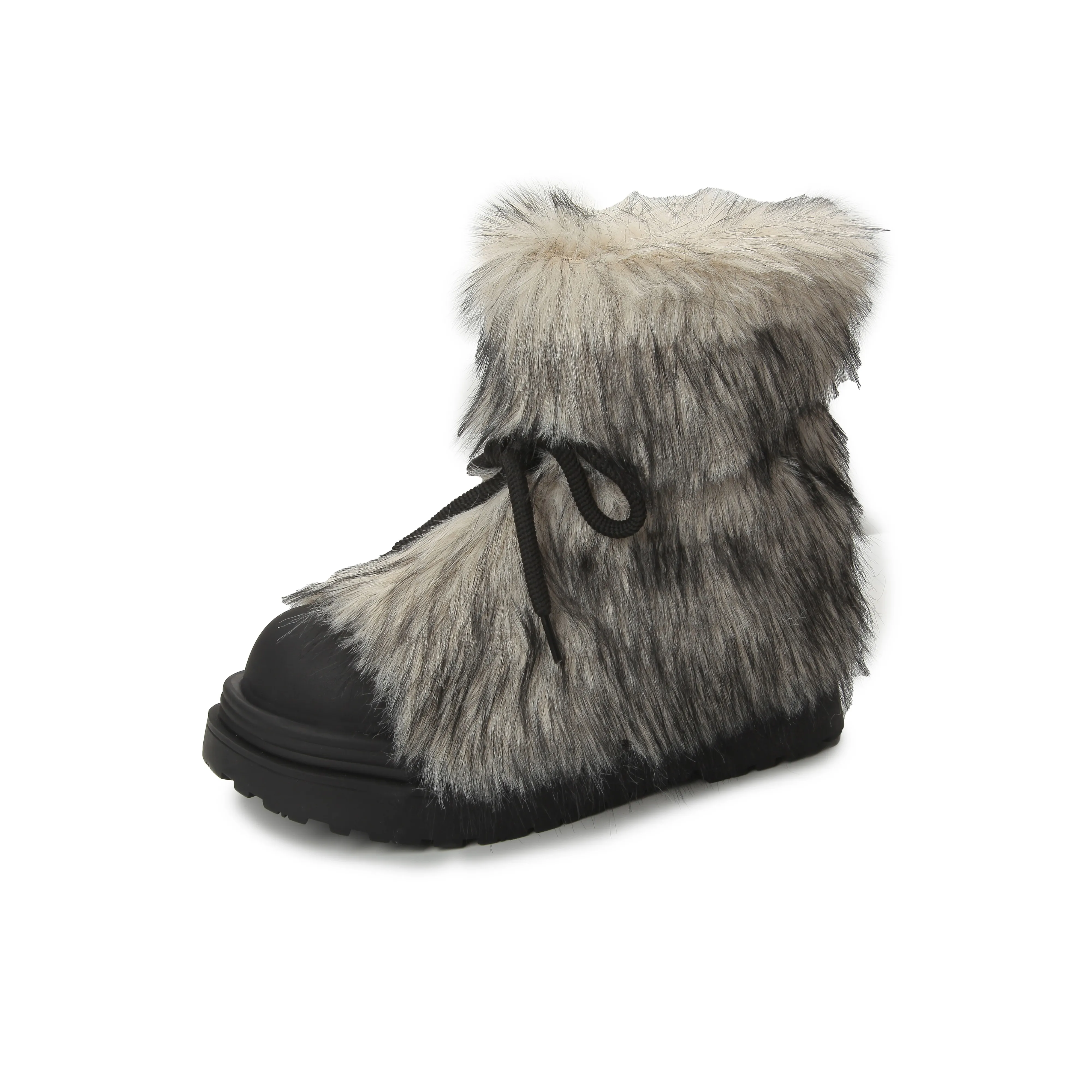 AFJI Замша Короткие Снежные Ботинки Женские