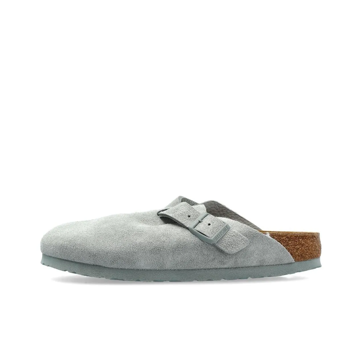 Birkenstock Boston BS Универсальные износостойкие тапочки с закрытым носом унисекс серо-зеленый