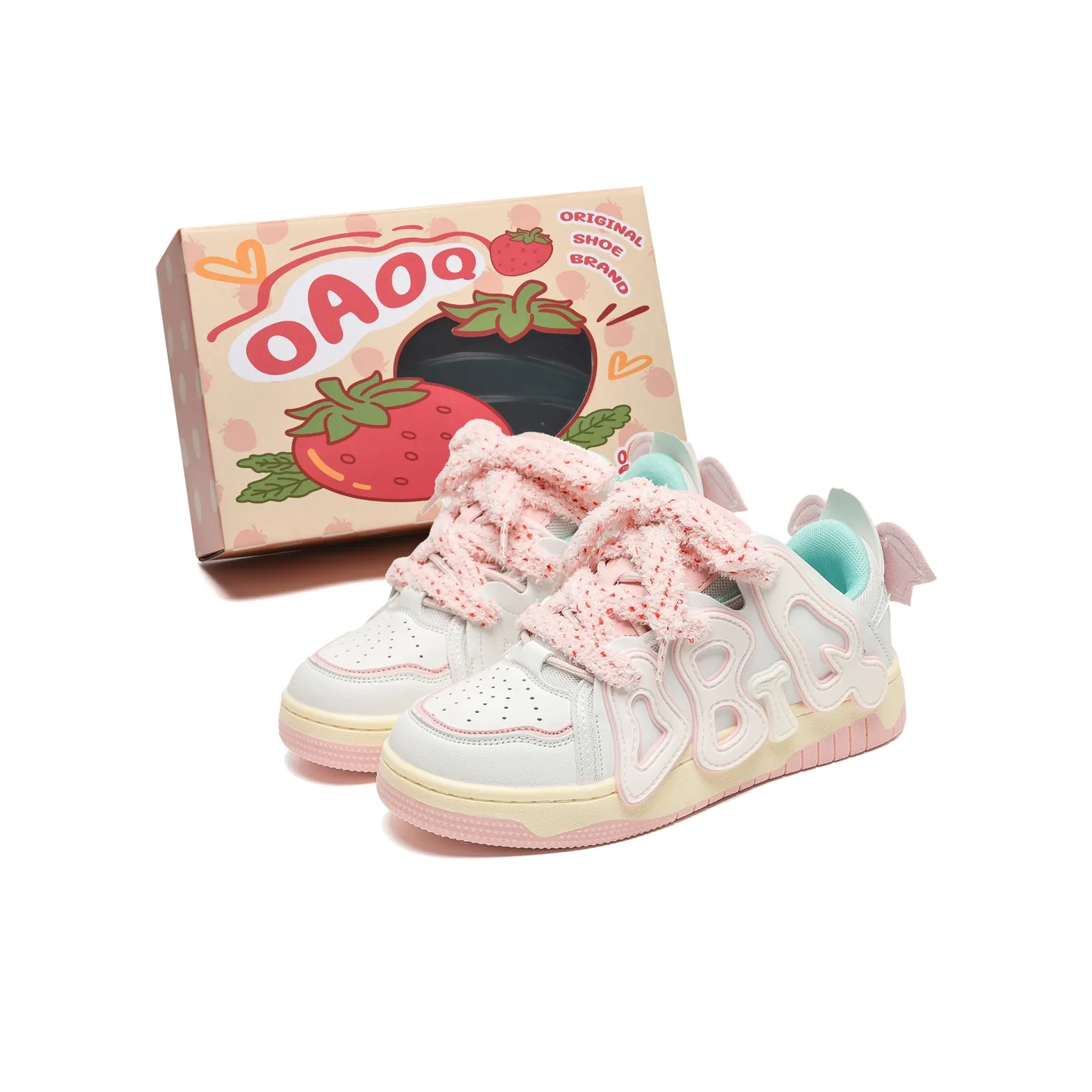 OAOQ Синтетическая кожа износостойкая и легкая низкие кеды для скейтбординга женские