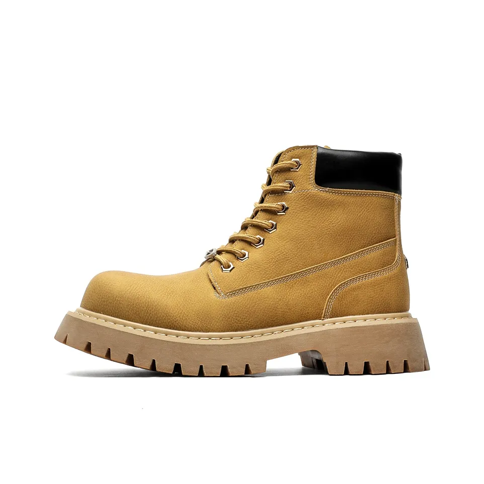 CHILANG ПУ (полиуретан) Короткая ботинка Мартин Унисекс