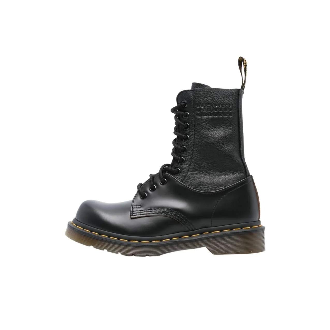 MM6 Maison Margiela x Dr.Martens 1490 1461 Телячья кожа Ботильоны 4CM Унисекс Черный