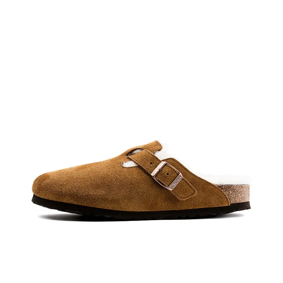 Birkenstock Boston Shearling Унисекс Мюли с закрытым носом
