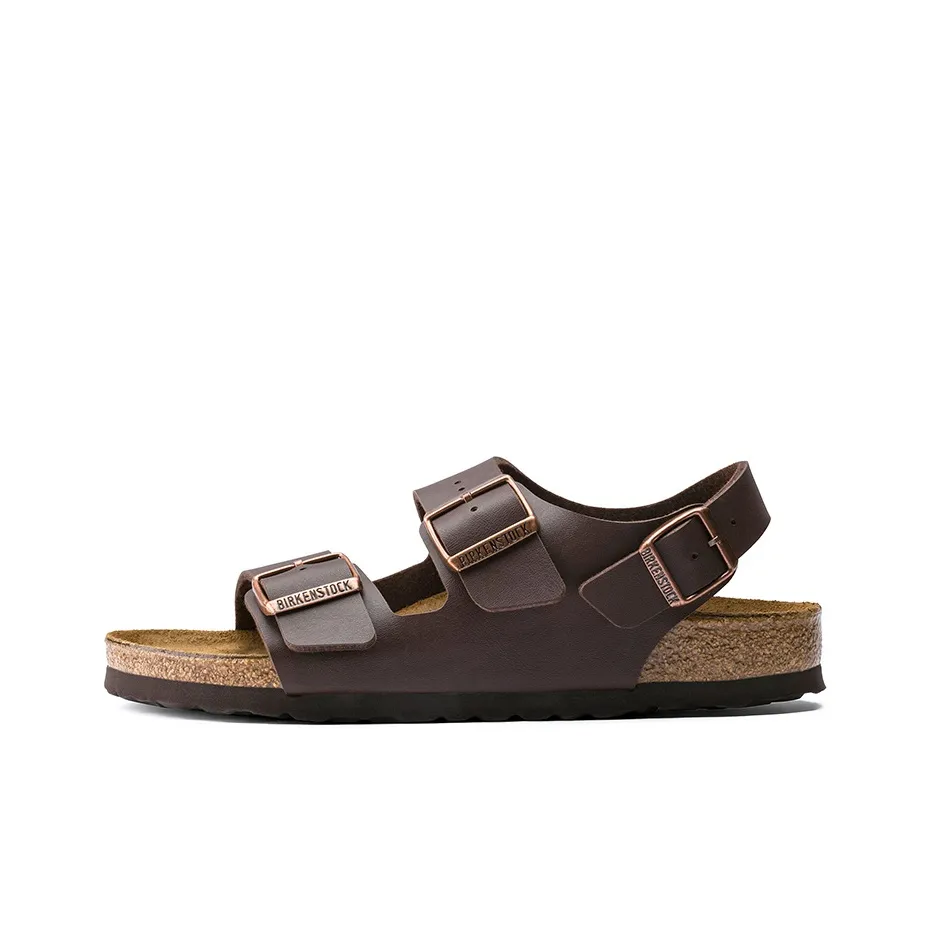 Birkenstock Стильные сандалии унисекс коричневые