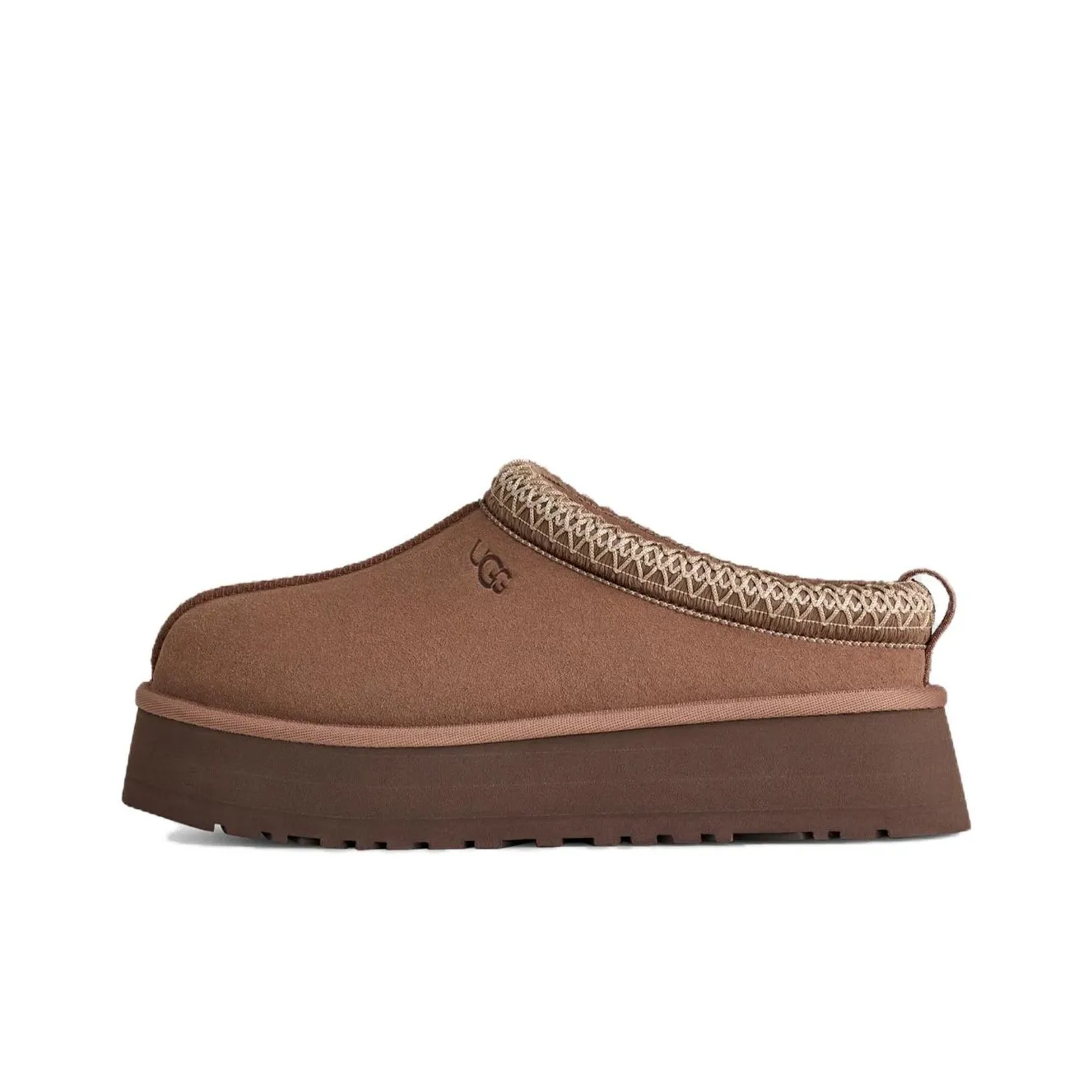 UGG Tazz II Минималистичный Удобный С флисовой подкладкой Домашние тапочки Женские Коричневый
