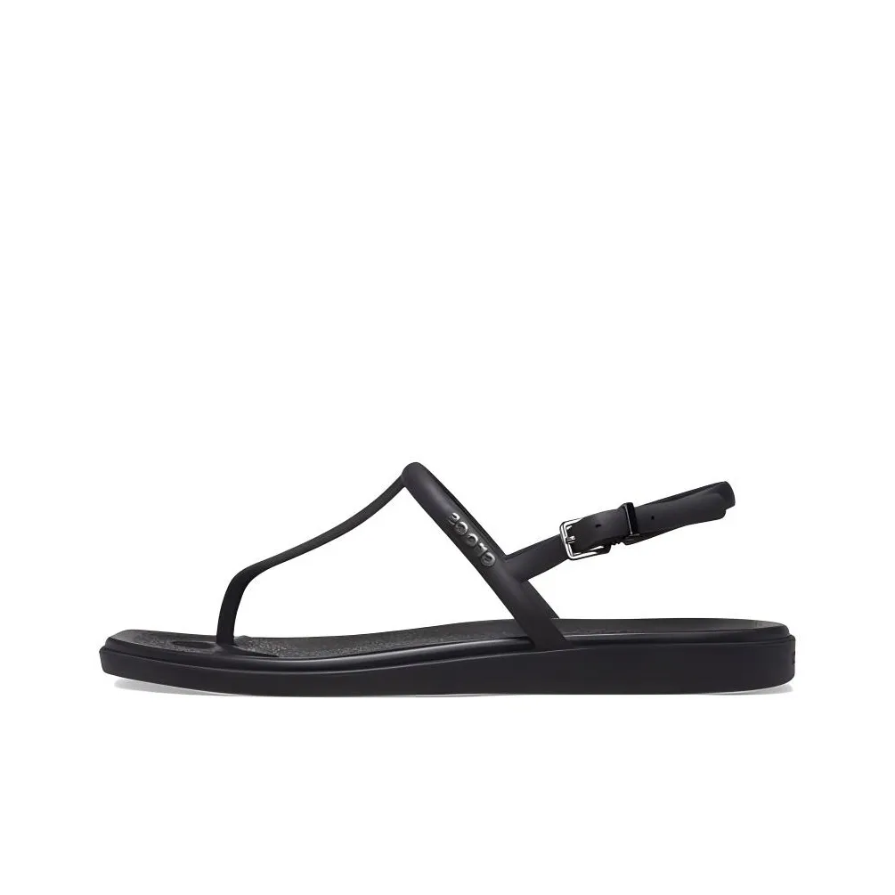 Crocs One Шнуровка Сандалии Женские Черные