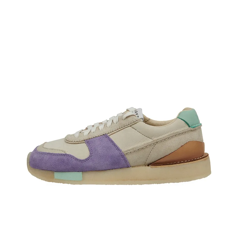 Clarks Originals Low Топ Беговые кроссовки Женские Фиолетово-серый