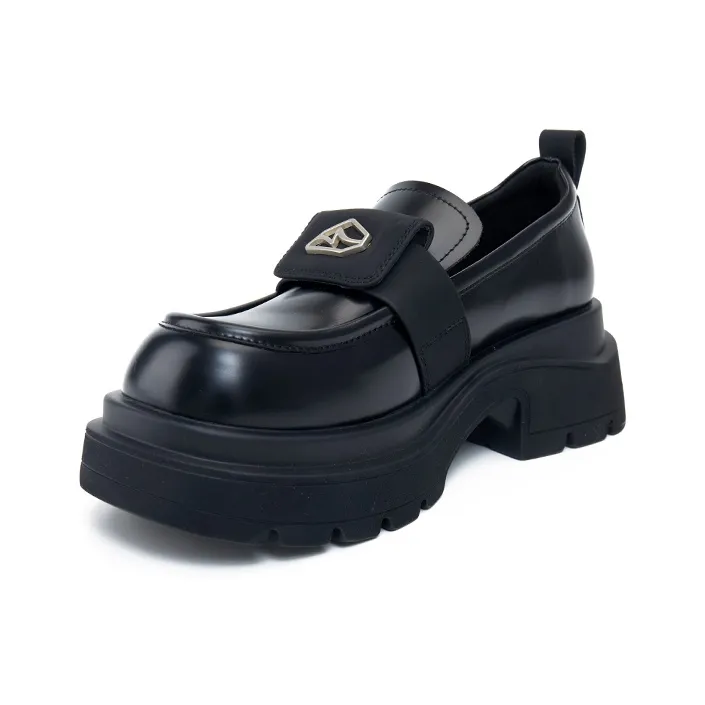 HERLOOK Loafers Women's White/Black/Brown