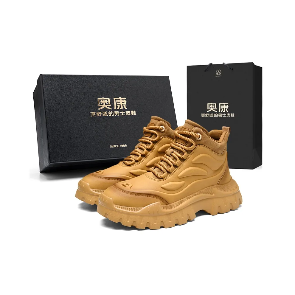 AOKANG Fashion Classics Ботинки средней длины Martin 4,5 см мужские