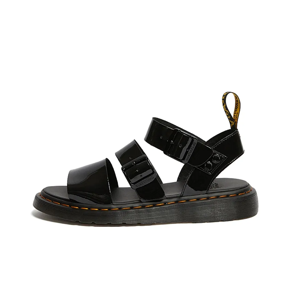 Dr.Martens Gryphon Шнуровка Пляжные сандалии Унисекс Черный