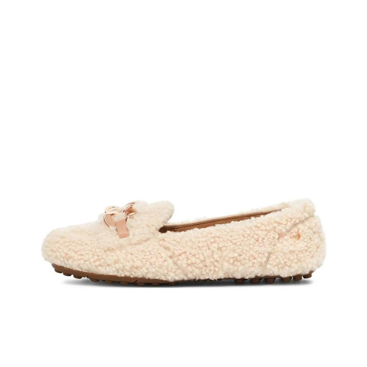 UGG Овчина Повседневная Обувь Женская Натуральный Белый